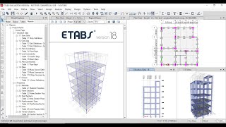 1 ETabs Complete Tutorial of residential building [upl. by Maritsa873]