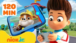 Ryder Calls PAW Patrol Pups to the Lookout Tower 10 w Rubble  120 Minutes  Nick Jr [upl. by Apur]