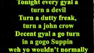 alkaline  gyal bruk out lyrics [upl. by Darooge]