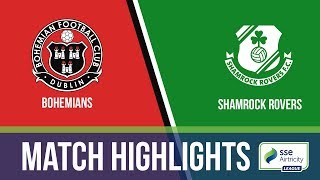 Highlights Bohemians 31 Shamrock Rovers [upl. by Broddy186]