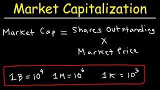 Market Capitalization of Stocks [upl. by Cymbre]