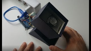 How to make Watchwinder for Automatic Watches  DIY Project Tutorial  using Arduino [upl. by Sidney]