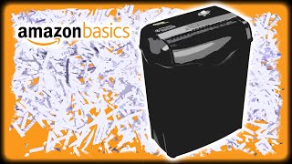 Amazon Basic Aktenvernichter  Unboxing Vorstellung Test Fazit [upl. by Ivor38]