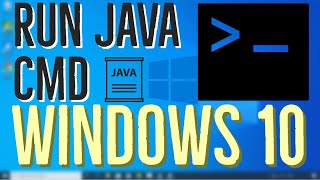 How to Run Java Program in Command Prompt CMD in Windows 10 [upl. by Ahsocin]