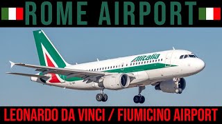 ROME LEONARDO DA VINCI FIUMICINO AIRPORT  FCO  TERMINAL 3  IMMIGRATION  CUSTOMS  BAGGAGE [upl. by Nodnol]