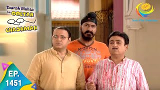 Taarak Mehta Ka Ooltah Chashmah  Episode 1451  Full Episode [upl. by Anitnamaid]