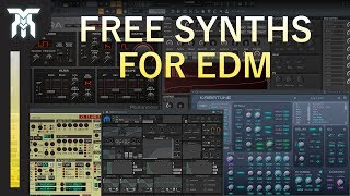 Best Free VST Synths for EDM amp Electronic Music 2020 [upl. by Mohsen]