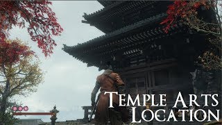 Sekiro How to unlock 4th Skill Tree Temple Arts  Senpou Esoteric Text Location [upl. by Ranee]