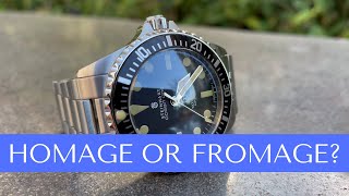 Modern Military Diver Done Right  Steinhart Ocean Vintage Military 39 Review [upl. by Ecyob]