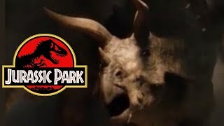 The History of the Triceratops in the Jurassic Park Franchise [upl. by Leidgam]