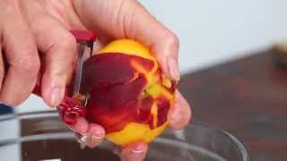 How To Peel and Pit Peaches  Southern Living [upl. by Camroc]