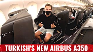 FIRST REVIEW ON YOUTUBE TURKISH AIRLINES STUNNING NEW A350 [upl. by Viquelia36]