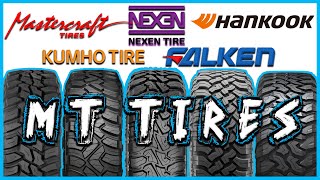 MT Tire Comparison 5 Tires You Need To See Mastercraft Kumho Nexen Falken Hankook [upl. by Areik]