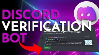 FREE Verification Bot Discord 2022 [upl. by Klepac]