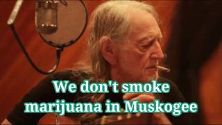 Merle Haggard  Okie from Muskogee  Lyrics  Live [upl. by Goggin]