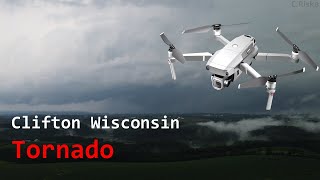 Large Tornado from Drone  Mysterious Tornado Activity [upl. by Iadahs756]