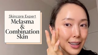 A Dermatologist’s Combination Skin amp Melasma Nighttime Skincare Routine  Skincare Expert [upl. by Adnwahsar231]