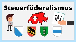 Steuerföderalismus Schweiz  einfach erklärt [upl. by Vudimir]