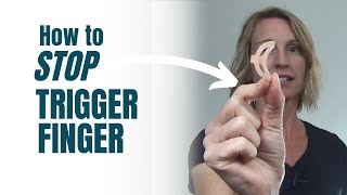 How to Stop Trigger Finger CATCHING and POPPING TRY THIS [upl. by Nunes]