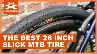 The best 26 inch slick mountain bike tire [upl. by Woody543]