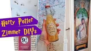 Harry Potter Zimmer einrichten  Harry Potter DIYs  Room Tour  DIY Anleitung  mommymade [upl. by Thordia735]