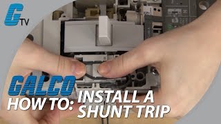 Installing a Shunt Trip in ABB TMAX Enclosed Circuit Breaker [upl. by Zeus10]