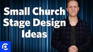 Church Stage Design  3 Small Church Stage Design Ideas [upl. by Amalbena980]