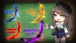 ✨Ancient bow🖤  meme  Gacha club  가챠클럽 Original [upl. by Furtek857]