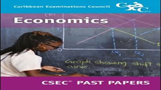 CSEC Economics Past Paper MAYJUNE 2015 PAPER 1 [upl. by Nivalc]