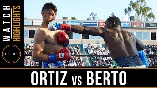 Ortiz vs Berto HIGHLIGHTS April 30 2016  PBC on FOX [upl. by Franck]