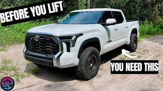 Watch This BEFORE You Lift Your 2022 Toyota Tundra [upl. by Stoecker]