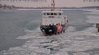 USCGC Morro Bay at Algonac 11225 [upl. by Whorton]