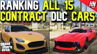 Ranking ALL 15 Contract DLC Vehicles In GTA Online [upl. by Kelam434]