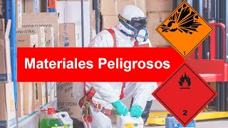 Materiales peligrosos Clase 1 y 2 Hazmat [upl. by Ney]