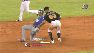 Resumen Tigres del Licey vs Águilas Cibaeñas  22 DIC 2019  Serie Semifinal Lidom [upl. by Yboj]