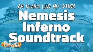 Thorpe Park  Nemesis Inferno Soundtrack [upl. by Atsirhcal]