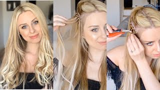 HAIR EXTENSIONS ILink Micro Ring Extensions [upl. by Sorilda38]