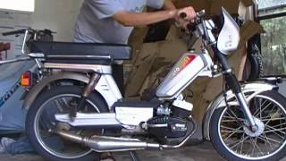 First Start of Avanti Garelli Auto Power Moped [upl. by Jobye625]