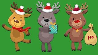 All Santas Reindeer Names of all the Reindeer [upl. by Cleasta327]