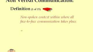 Communication NonVerbal PowerPoint PPT Content Sample [upl. by Toblat]