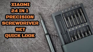 Xiaomi Mijia 24 in 1 Precision Screwdriver Set Quick Look [upl. by Parsifal]