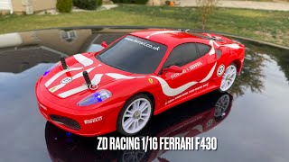 ZD Racing 116 Ferrari Fiorano F430 [upl. by Choo349]