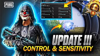 PUBG 35 Update 🔥 Best Sensitivity Code amp 4 Fingers Control Settings  BGMI  Pubg Mobile 2024 [upl. by Ettelrahc]