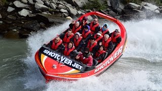 Shotover River Jet Boat Video  Queenstown New Zealand [upl. by Erdna]