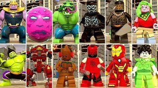 LEGO Marvel Super Heroes 2  All DLC Characters [upl. by Pisano]