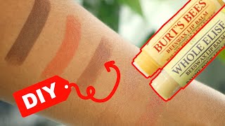 Recreating BURTS BEES ORIGINAL amp TINTED LIP BALM [upl. by Kcirdef]