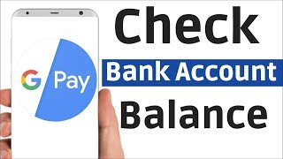 GPay  Check Bank Account balance Google pay [upl. by Anirdnajela]