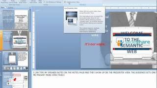 Using Presenter View in Powerpoint [upl. by Amahcen]