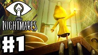 Little Nightmares  Gameplay Walkthrough Part 1  The Prison PC [upl. by Akemat]