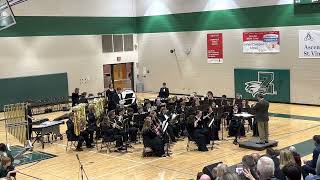 Zionsville High School Wind Ensemble at Zionsville Middle School March 8 2023 [upl. by Onitnerolf]